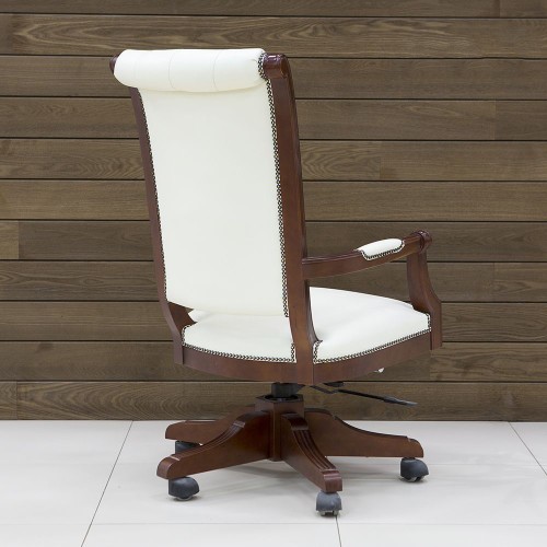 Кресло для руководителя Фаворит ТА5028H (деревянная крестовина)