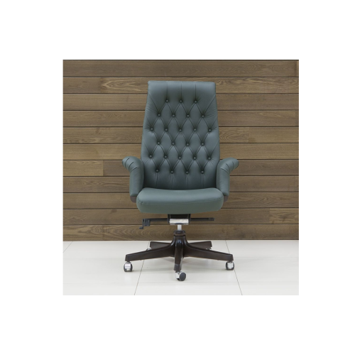 Кресло руководителя Интер А (натуральная кожа) высокая спинка