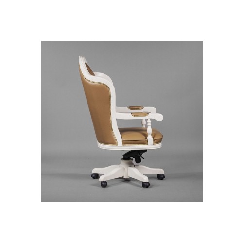 Кресло руководителя Микеланджело MD-9912 (натуральная кожа)