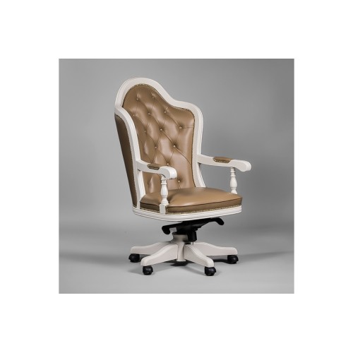 Кресло руководителя Микеланджело MD-9912 (натуральная кожа)