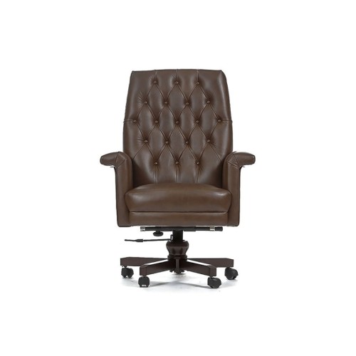 Кресло для руководителя Монарх А (деревянная крестовина)