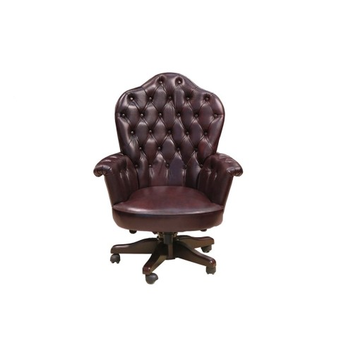 Кресло руководителя Рубенс А (натуральная кожа) высокая спинка