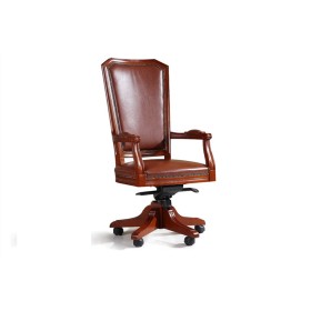 Кресло руководителя Велде ТА 5024 (натуральная кожа) высокая спинка