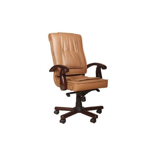 Кресло руководителя Донателло DB-730M (натуральная кожа) низкая спинка