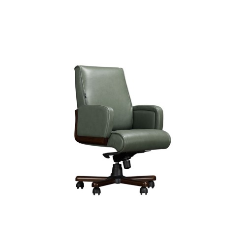 Кресло руководителя Модильяни М (натуральная кожа) низкая спинка