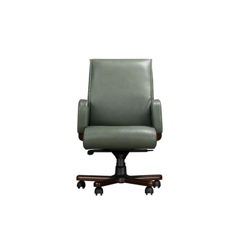 Кресло руководителя Модильяни М (натуральная кожа) низкая спинка