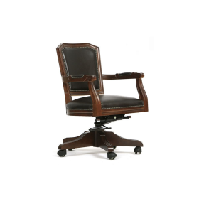 Кресло руководителя Велде ТА 502 (натуральная кожа) низкая спинка