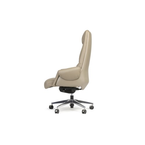 Кресло для руководителя Бенуа А (хромированная крестовина)