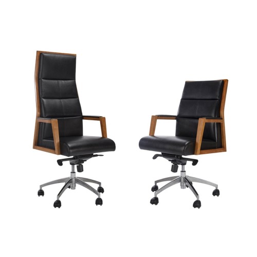 Кресло для руководителя Да Винчи А (хромированная крестовина)