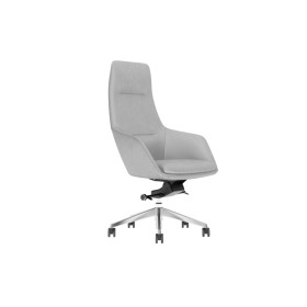 Кресло для руководителя Дуэт А (хромированная крестовина)