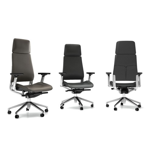 Кресло для руководителя Макиавелли А (хромированная крестовина)