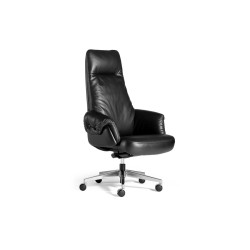 Кресло для руководителя Оскар А (хромированная крестовина)