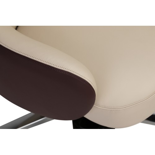 Кресло для руководителя Альпачино М (хромированная крестовина)