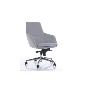 Кресло для руководителя Дуэт М (хромированная крестовина)