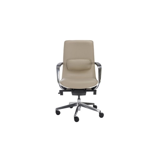 Кресло для руководителя Колумб М (хромированная крестовина)