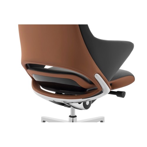 Кресло для руководителя Норман М (хромированная крестовина)