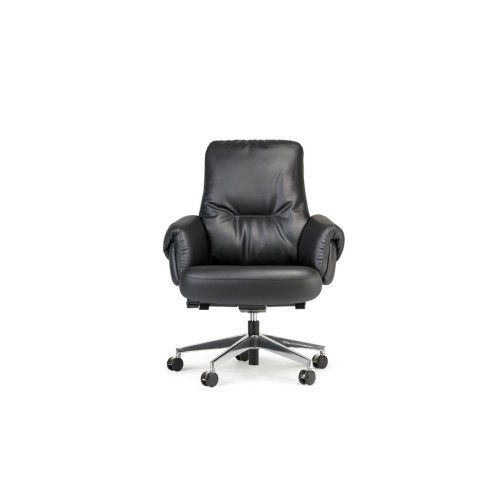 Кресло для руководителя Оскар М (хромированная крестовина)