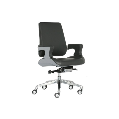 Кресло для руководителя Сильвер М (хромированная крестовина)