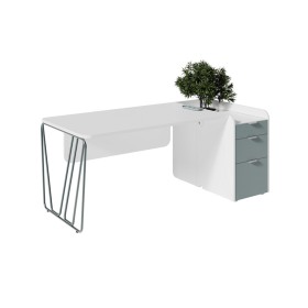 Композиция стол с ажурной ногой и тумбами ART901 Artvision