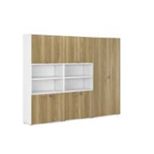 Два высоких шкафа со средней нишей и шкаф высокий Clifford CLF536