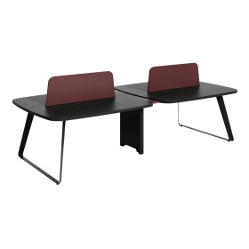 Рабочая станция на 4 места закругленная Drive DRV120.G3388