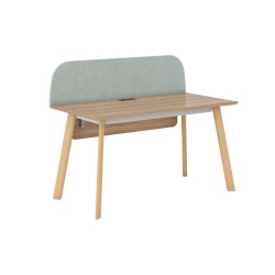 Стол письменный + экран + фронталь ECO101.U003+ECO504.ZEL+ECO801.U003 Экостайл | Ecostyle