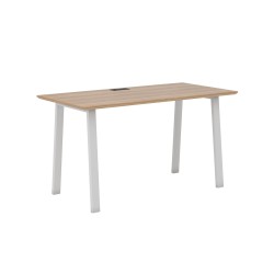 Стол письменный. А-образные опоры 60х30 ECO101/А/60х30/WHT/ANT.U003 Экостайл | Ecostyle