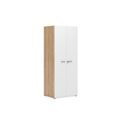 Шкаф для одежды с замком глубокий EVL410/U004/ANT.H Экостайл | Ecostyle