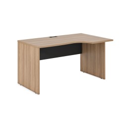 Стол криволинейный 1,4м. правый на ДСП опорах, гл. 700/900 мм Evolution EVL168DX