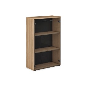 Шкаф средний со стеклянными фасадами Evolution EVL418