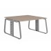 Двойной стол средний (углы прямые) Genesis Operative JNO142