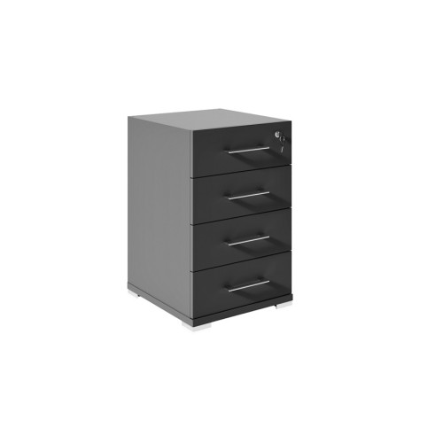 Тумба опорная 4 ящика Genesis Operative JNO202 