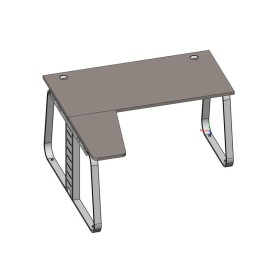 Рабочая станция малая левая (наборная, углы прямые) Genesis Operative JNO116SX