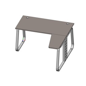 Рабочая станция малая правая (наборная, углы прямые) Genesis Operative JNO116DX
