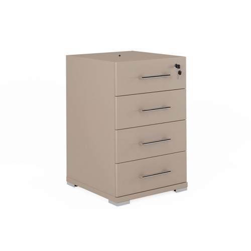 Тумба опорная 4 ящика Genesis Operative JNO202 