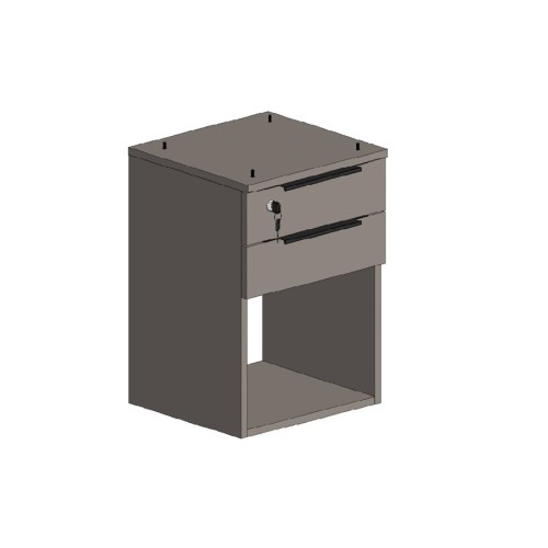 Тумба подвесная к столам на 2 места Megapolis MP704
