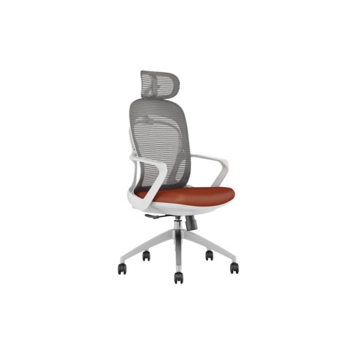 Офисное кресло для персонала Омега А (хромированная крестовина)