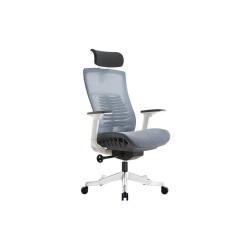 Кресло для руководителя Tesla Плюс А (хромированная крестовина)