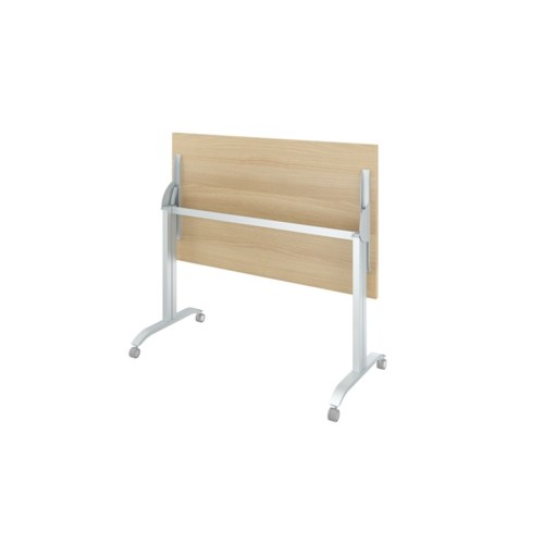 Стол на колёсах, на м/к с откидной столешницей 120 Дублин (металл)