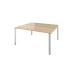Стол на м/к 60х30 1600_1 Дублин (металл)