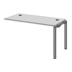 Стол на м/к 60х30 1600_3 Дублин (металл)