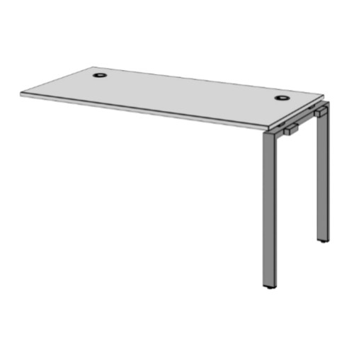 Стол на м/к 60х30 1600_3 Дублин (металл)