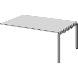 Стол на м/к 60х30 1400_5 Дублин (металл)