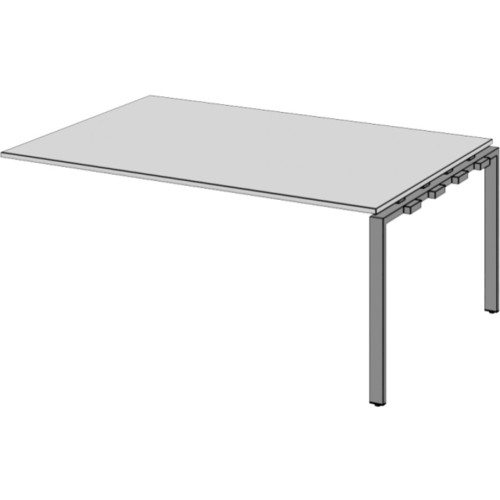 Стол на м/к 60х30 1400_5 Дублин (металл)