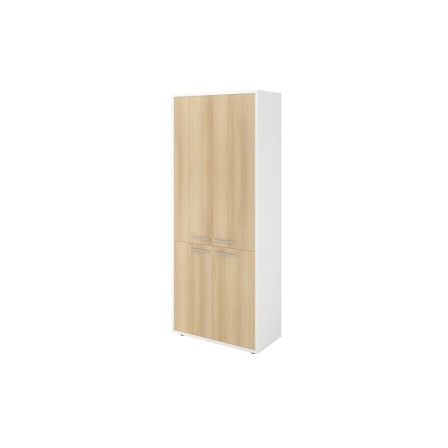 Шкаф высокий закрытый 4 двери 800 Дублин