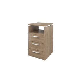 Тумба приставная (3 ящика с полкой и замком) 450 Дублин