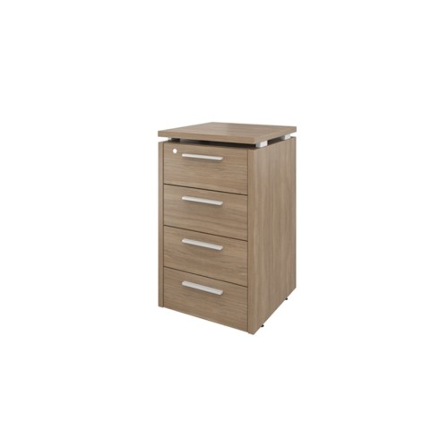 Тумба приставная (4 ящика с замком) 450 Дублин