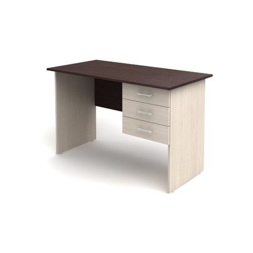 Стол 1-тумбовый с ящиками тумба справа 120 Канц