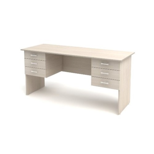 Стол 2-тумбовый 6 ящиков 160 Канц