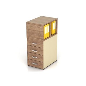 Тумба приставная с надстройкой 42 Модерн